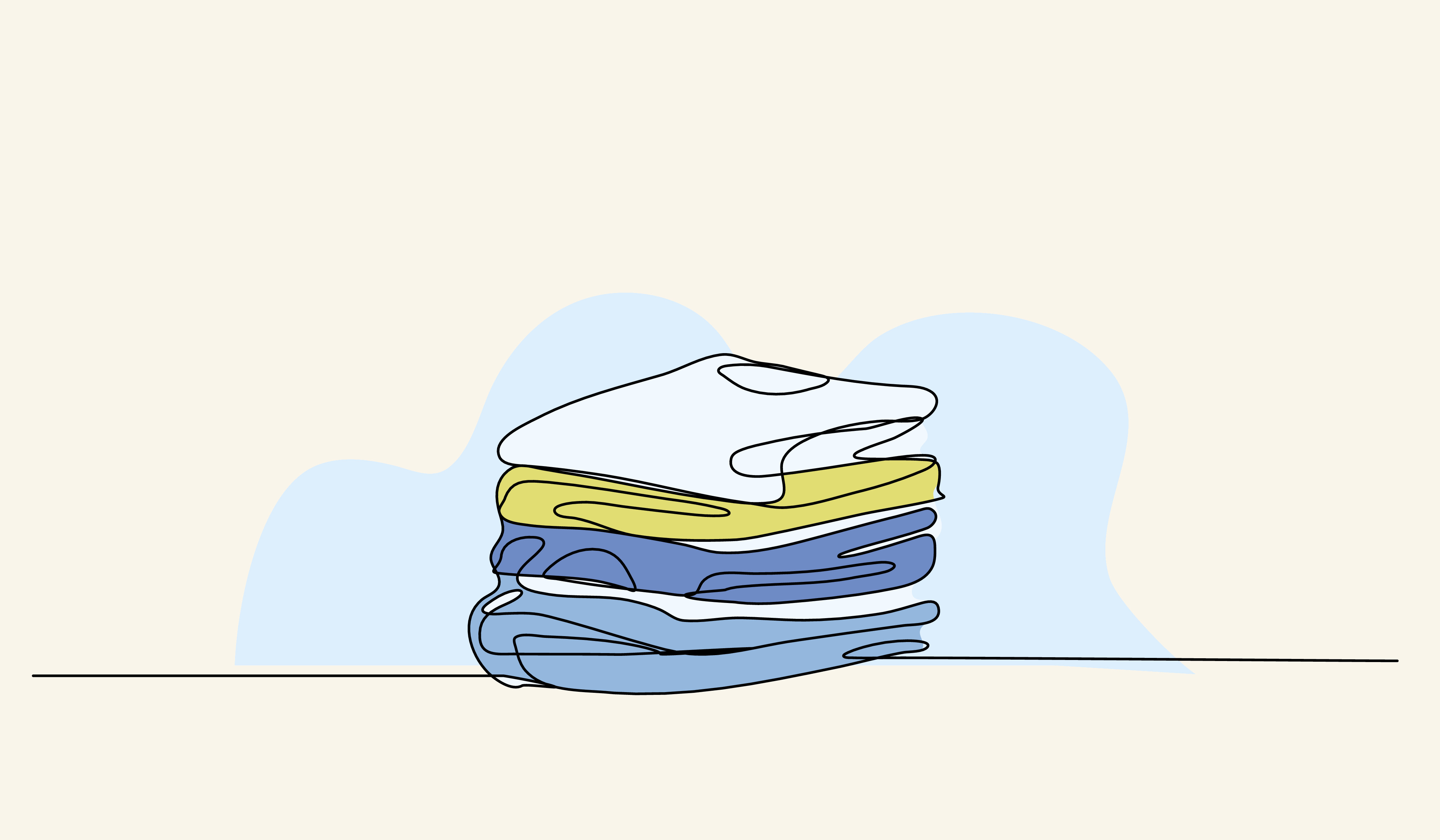 Folded Laundry Shutterstock 2561204735
