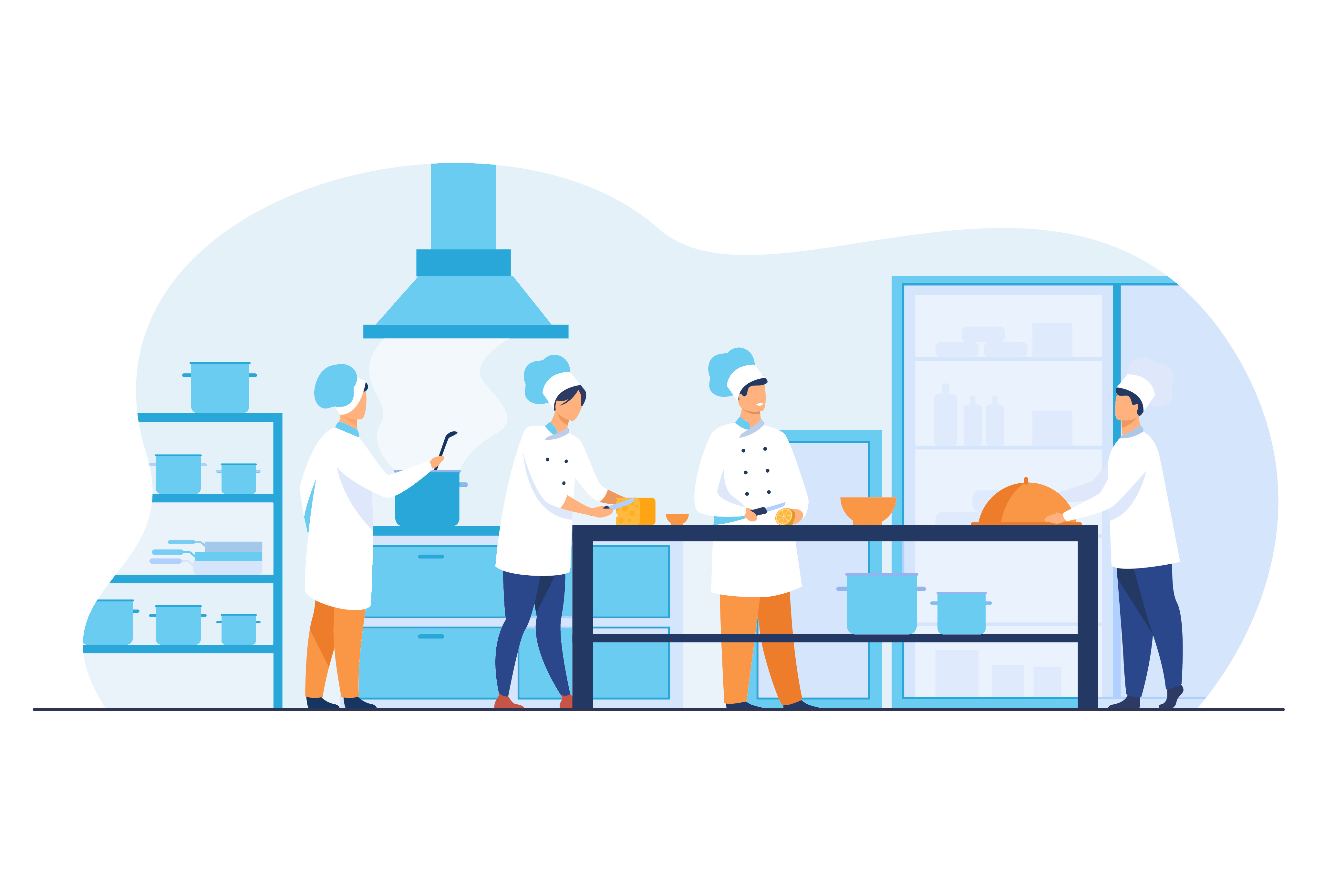 Restaurant Blue Shutterstock 1781262155